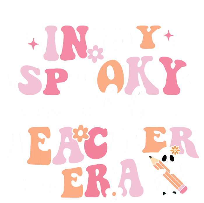 Groovy In My Spooky Math Teacher Era Ghost Funny Halloween T-Shirt