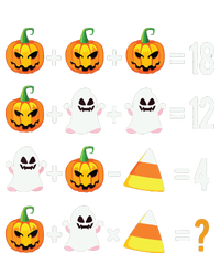 Halloween Order Of Operations Math Halloween Teacher Pumpkin Women's Tri-Blend 3/4-Sleeve Raglan Shirt