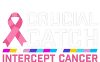 Crucial Catch Intercept Cancer Breast Breast Cancer Awareness Insulated Varsity Jacket