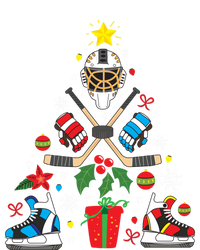 Ice Hockey Christmas Ornament Tree Funny Xmas Gift Boy Large Microfiber Waffle Golf Towel