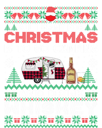 All I Want Is To Go Camping Whiskey Ugly Sweater Party Gift T-Shirt