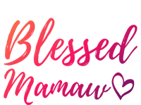 Blessed Mamaw Funny Gift Christmas Family Matching Thanksgiving Cute Gift Kids Hoodie