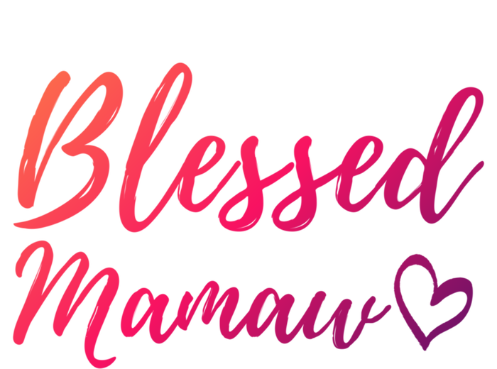 Blessed Mamaw Funny Gift Christmas Family Matching Thanksgiving Cute Gift Kids Hoodie