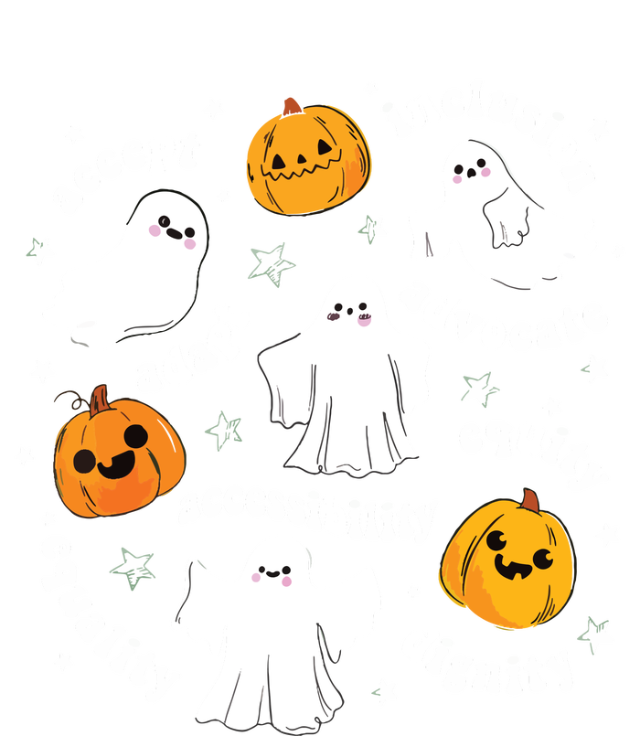 Special Education Teacher Funny Halloween Ghost Pumpkin Sped T-Shirt