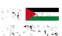 Free Palestine Gaza Flag Arabic Freedom For Palestinians Cool Gift Bumper Sticker