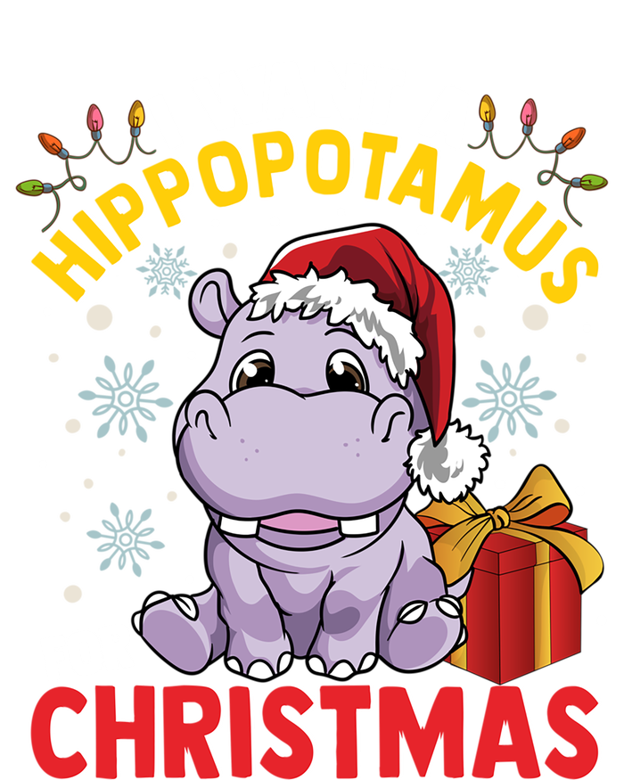 I Want A Hippopotamus For Christmas Gift Pom Pom 12in Knit Beanie