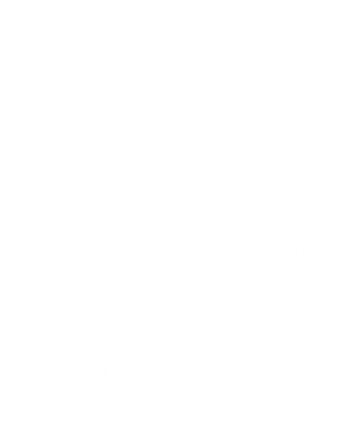 I Want A Hippopotamus For Christmas Xmas Hippo Gift T-Shirt