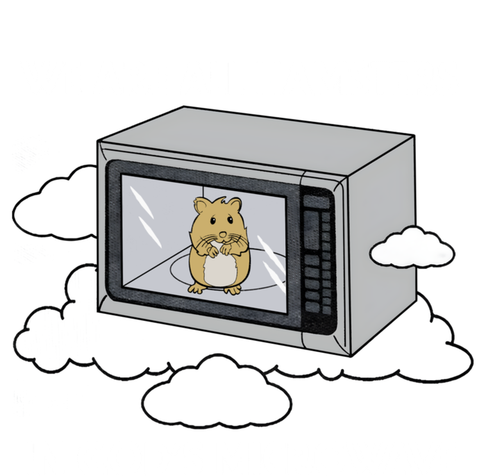 We Are All Hamsters In Gods Microwave Funny Cooling Performance Crew T-Shirt