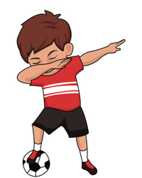 Soccer For Boy Dabbing Dab Gift Sustainable Beanie