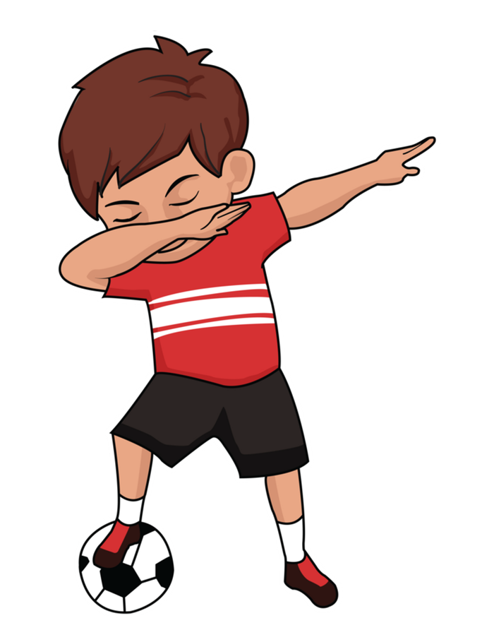 Soccer For Boy Dabbing Dab Gift Sustainable Beanie