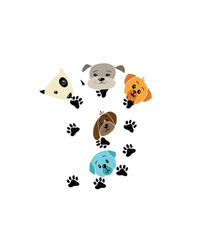 ItS My 9th Birthday Dog Lover Theme 9 Years Old Puppy Long Sleeve Shirt