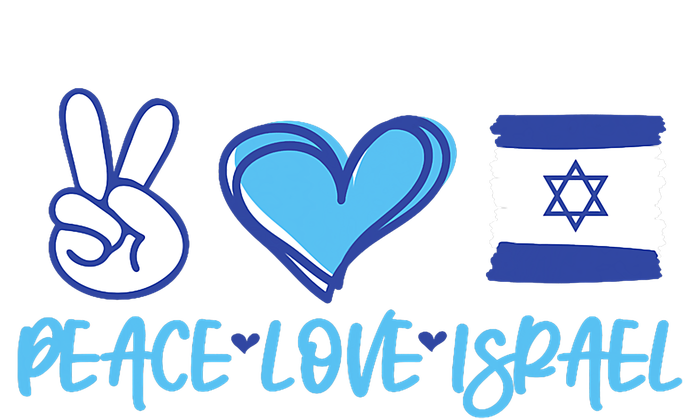 Support Israel Peace Love Israel I Stand With Israel Vintage T-Shirt