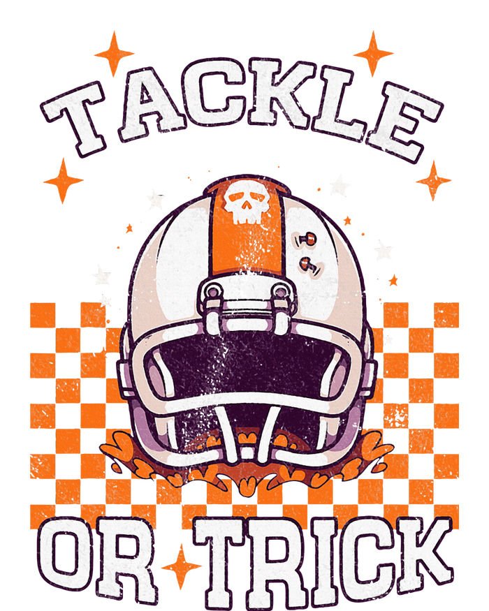 Tackle Football Halloween Spooky Sports Tall Long Sleeve T-Shirt