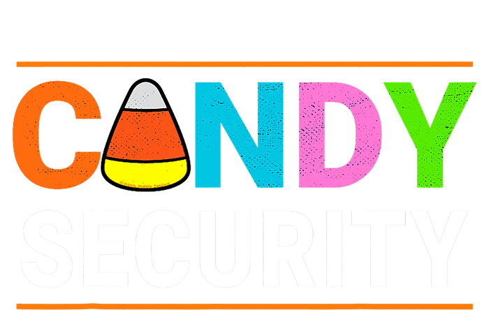 Halloween Candy Corn Candy Security Funny Halloween T-Shirt