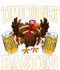 Time To Get Basted Funny Beer Thanksgiving Turkey Gift Premium T-Shirt