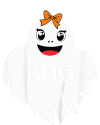 Ghost with Bow Boo Girl Halloween Costume Funny Toddler T-Shirt