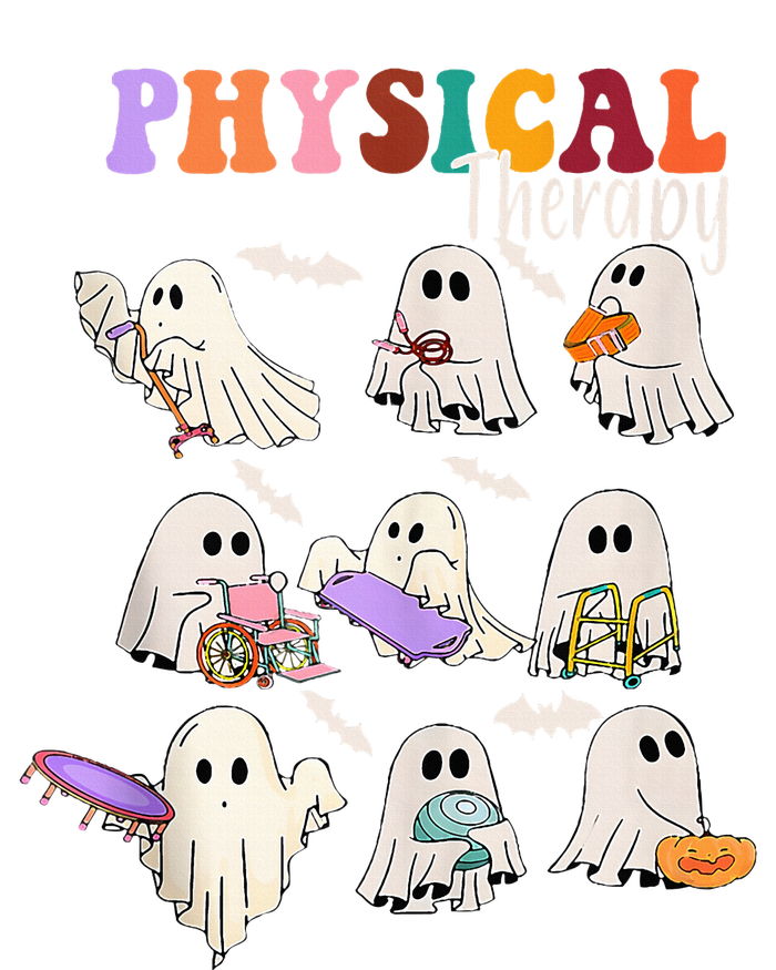 Physical Therapist Halloween Cute Ghost Physical Therapy PT T-Shirt