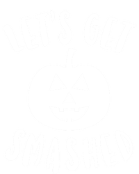 Cute Funny Halloween LetS Get Smashed Gift Tie Dye Hoodie