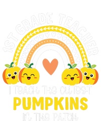 I Teach The Cutest Pumpkins In The Patch 1st Grade Teacher USA-Made Doggie Bandana