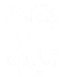 Home Of The Wicked Witch And Her Pack Of Dog Funny Halloween Gift Full-Length Apron With Pockets