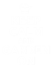 Keep Calm And Garden On Gift V-Neck T-Shirt