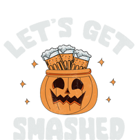 LetS Get Smashed Cool Carved Pumpkin Beer Halloween Cute Gift Tie Dye Hoodie