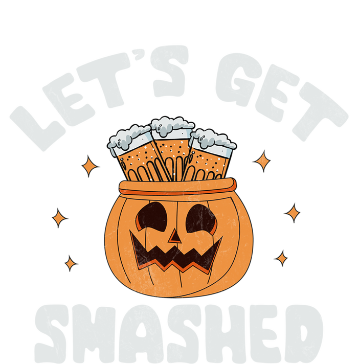 LetS Get Smashed Cool Carved Pumpkin Beer Halloween Cute Gift Tie Dye Hoodie