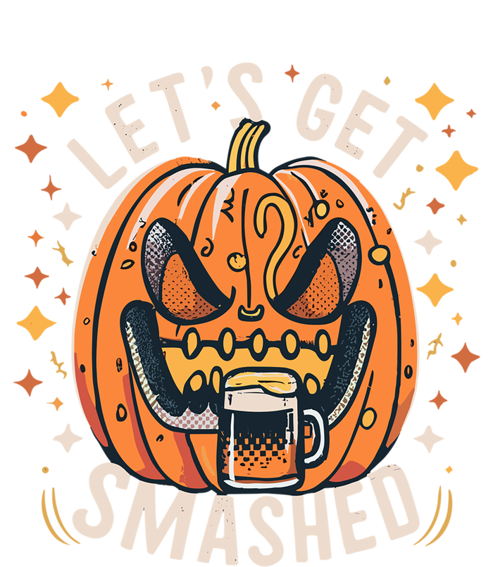 LetS Get Smashed Pumpkin Beer Halloween Funny Gift Premium Hoodie