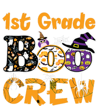 1st Grade Boo Crew Funny Halloween Costume Teacher Student Short Acrylic Beanie