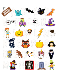 Halloween Alphabet Abcs Learning Kindergarten Teacher T-Shirt