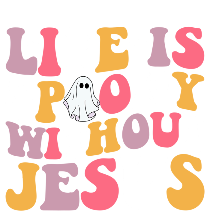 Funny Christian Halloween Ghost Life Is Spooky Without Jesus Cute Gift Sweatshirt