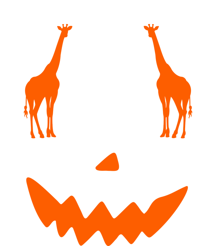 Pumpkin Giraffe Halloween Coaster