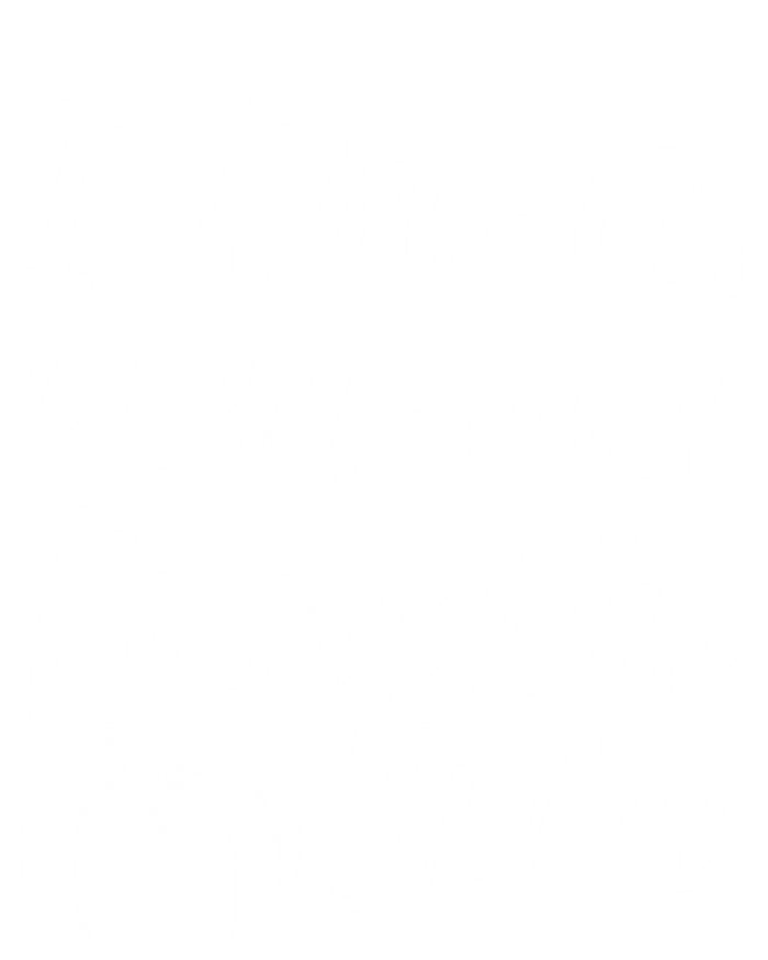 Halloween Season I Run On Jesus And Pumpkin Spice Gift Tie Dye Hoodie