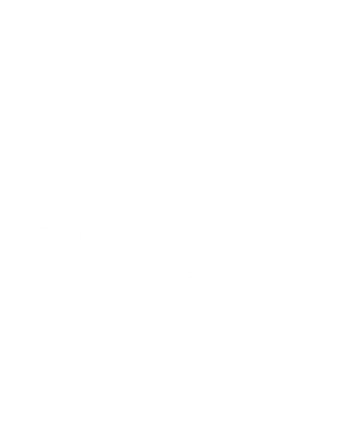 Jesus Is My Boo Funny Christian Halloween Quote Humor Gift Ladies Long Sleeve Shirt