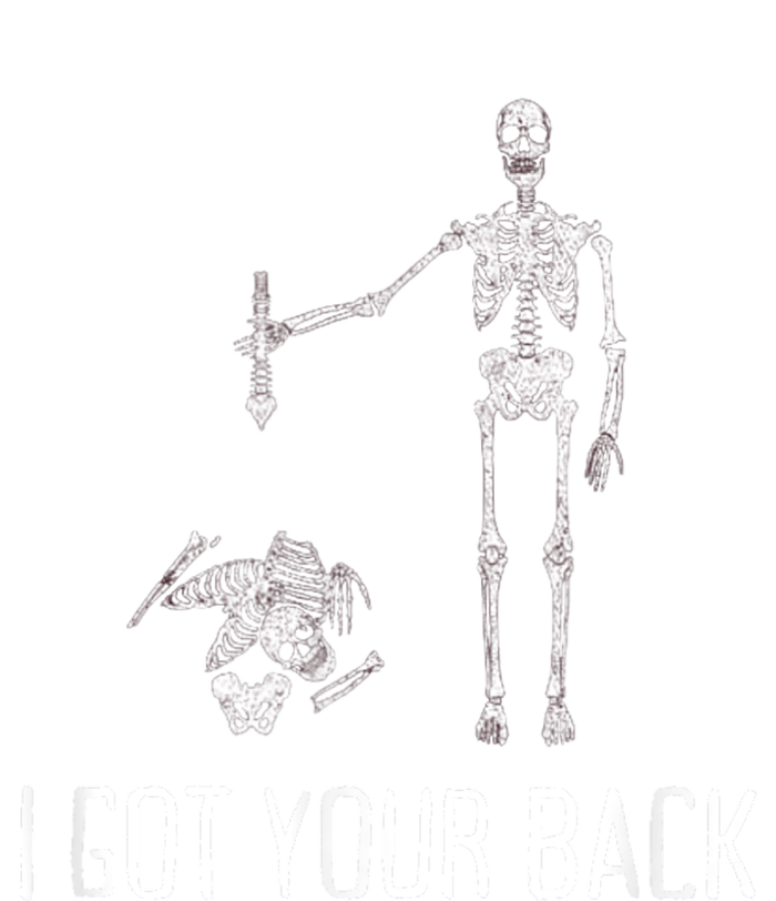 I Got Your Back Funny Halloween Skeleton T-Shirt