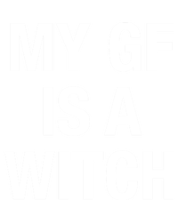 My Gf Is A Witch Funny Friend Gift Great Gift 16 in Basic Backpack