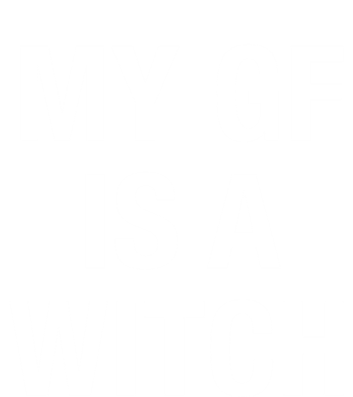 My Gf Is A Witch Funny Friend Gift Great Gift 16 in Basic Backpack