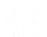 Pretend IM The Moon Costume Halloween Party Gift Women's Tri-Blend 3/4-Sleeve Raglan Shirt