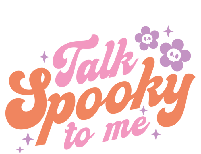 Talk Spooky To Me Floral Groovy Halloween Costumes Gift Mesh Reversible Basketball Jersey Tank