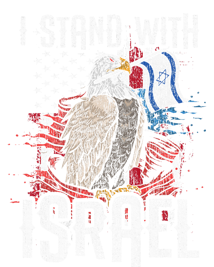 Support Israel I Stand With Israel Israeli Flag T-Shirt