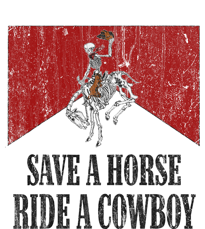 Western Cowboy Skeleton Ride into the Country T-Shirt