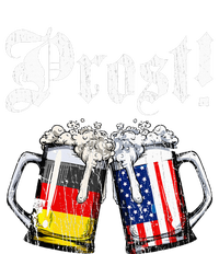 German American Flag Prost Beer Oktoberfest Performance Fleece Hoodie