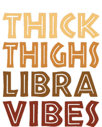 Thick Thighs Libra Vibes African American Black Zodiac Women's Perfect Tri Rocker Tank