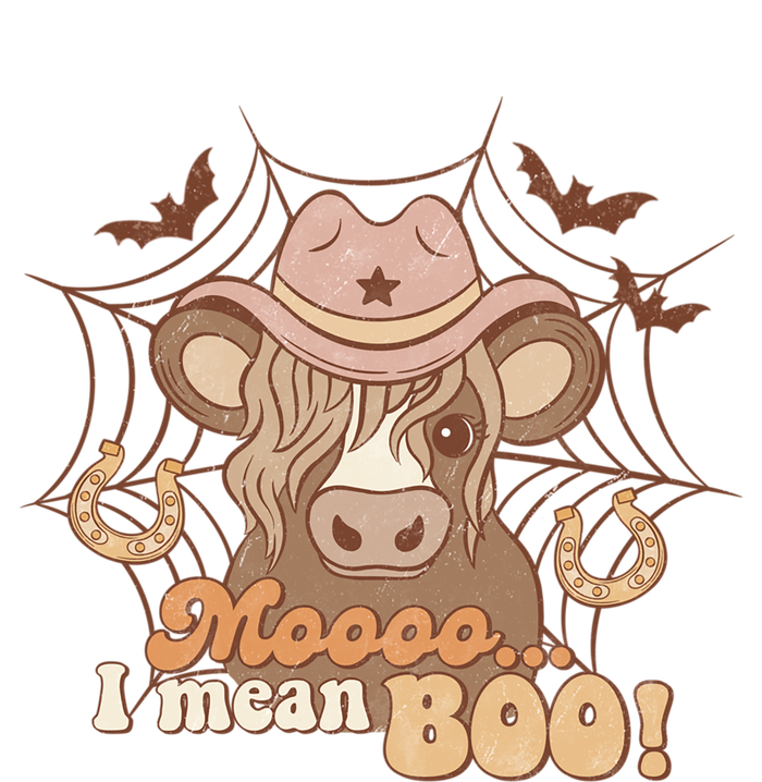 Moo I Mean Boo Ghost Cow Cow Hat Western Halloween Meaningful Gift T-Shirt