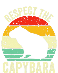 Capybaras Respect The Capybara Cavy Rodent Lover  Youth Performance Sprint T-Shirt