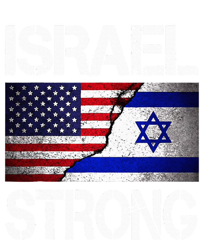 Israel Strong Pray For Israel US Israel Flag T-Shirt