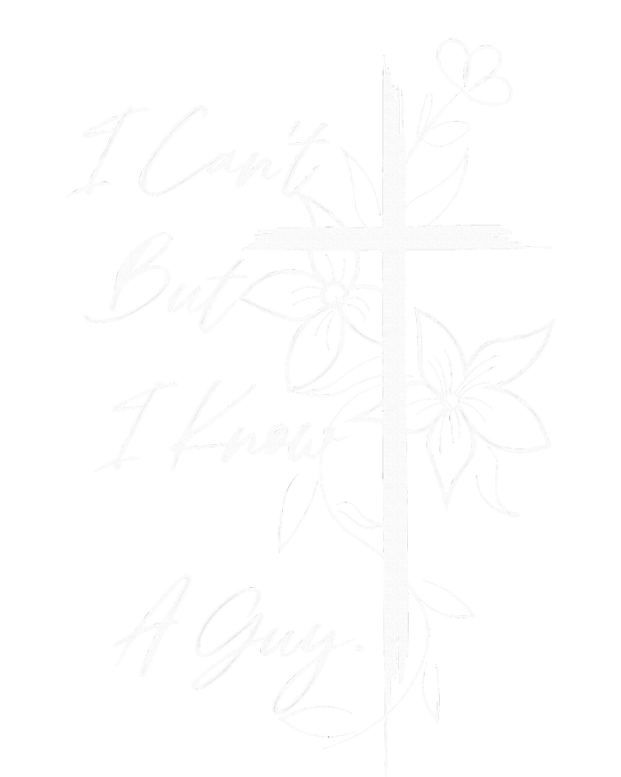 I Can't But I Know A Guy Jesus Funny Christian Cross Vintage Toddler Hoodie