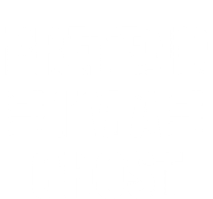 Pretend IM A Ghost Lazy Easy Costume Gift Coaster