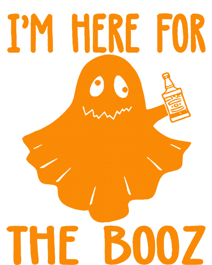 Halloween I’m Here For The Booz Short Acrylic Beanie