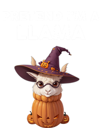 Pretend IM A Llama Costume Halloween Llama Funny Pumpkin Meaningful Gift Long Sleeve Shirt